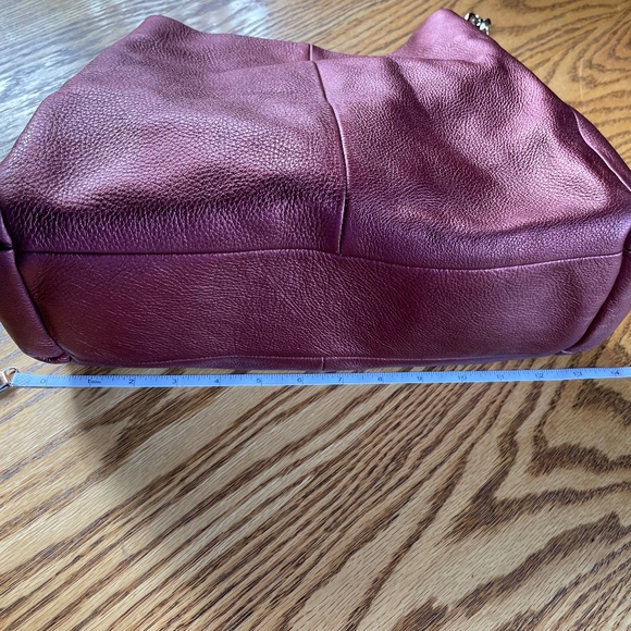 Coach Madison Phoebe Shoulder Bag - Metallic Red - EUC - Picture 12 of 16